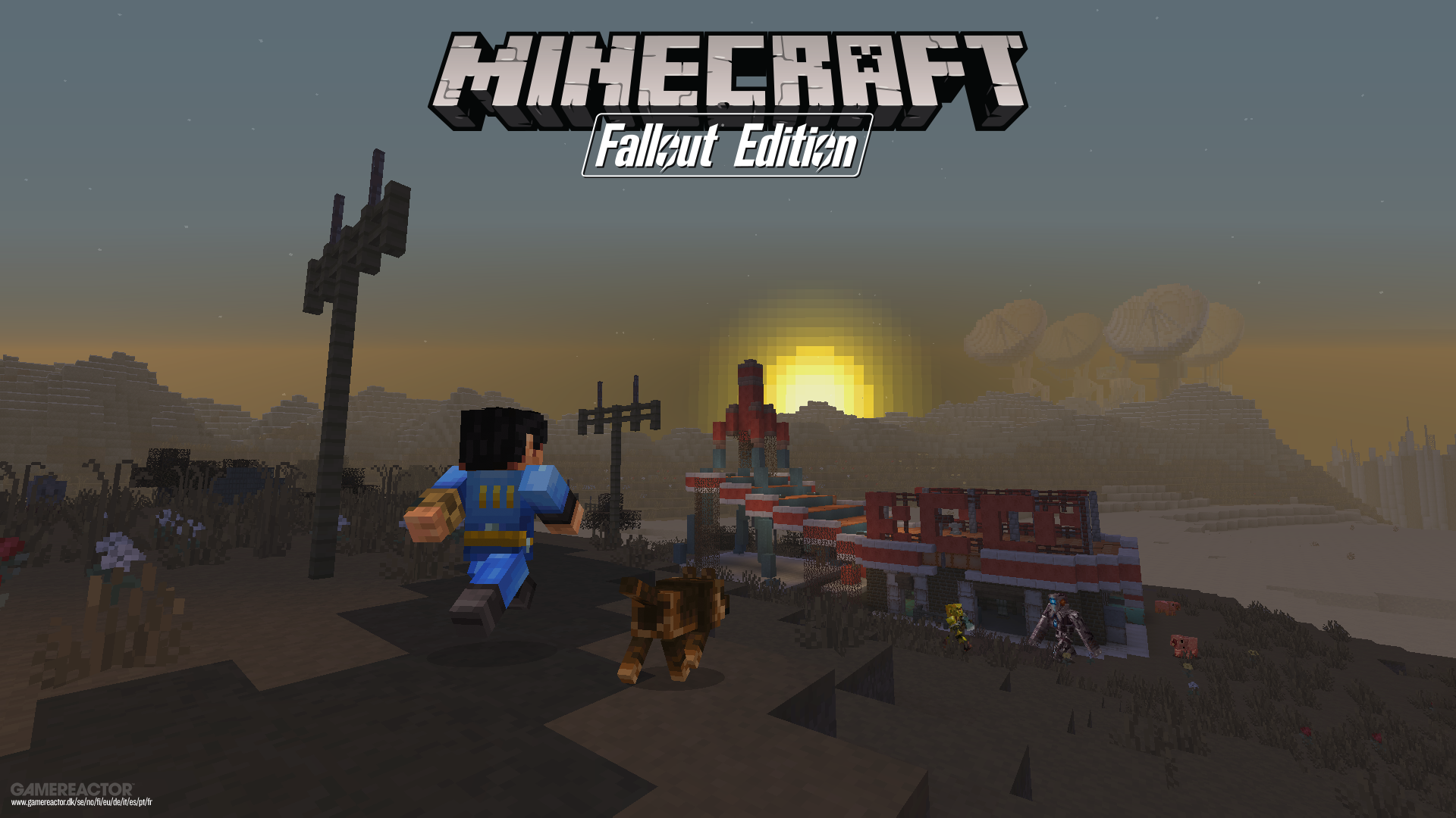 Fallout-tillegget til Minecraft har blitt sluppet