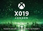 X019-billetter klare for salg den 1. oktober