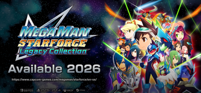 Mega Man Star Force vender tilbake i en massiv Legacy Collection