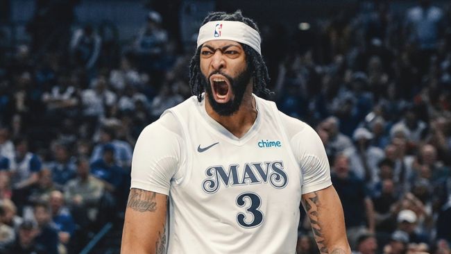 Flere dårlige nyheter for Dallas Mavericks: Anthony Davis blir ute i en måned på grunn av skade