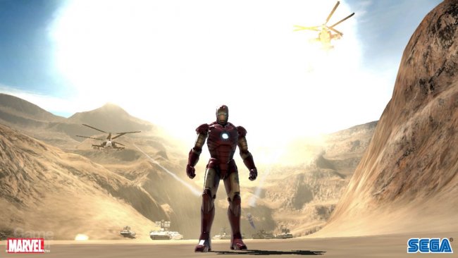 Første Iron Man-screens