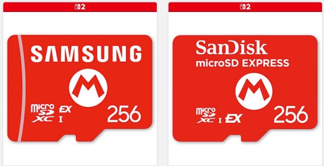 MicroSD Express-kort er utsolgt i Japan halvannen måned før Nintendo Switch 2-lanseringen