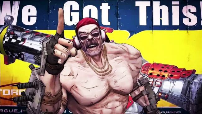 M. Torque de Borderlands, l'incarnation du badass
