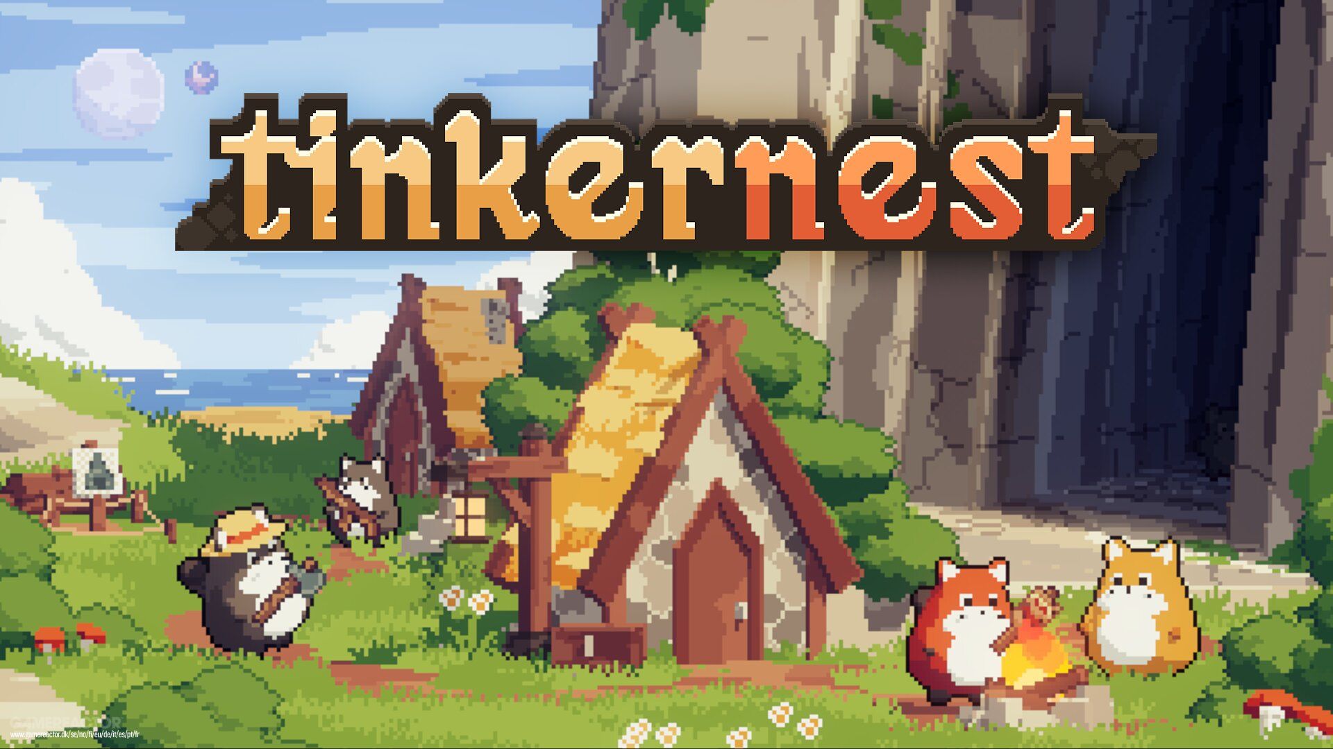 Bygg din egen felles bosetning i skogen med Tinkernest