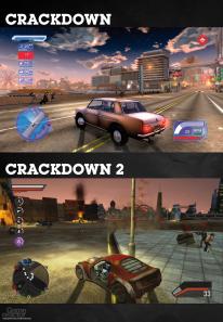 Crackdown vs Crackdown 2