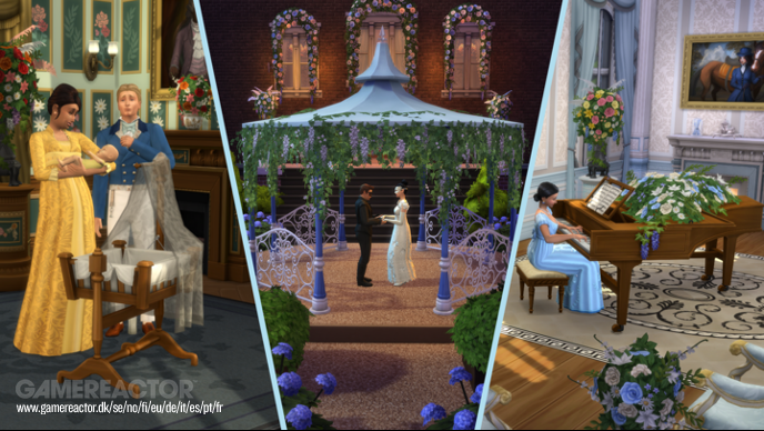 Gjør deg klar for sesongens største maskeball med Bridgerton-arrangementet i The Sims 4