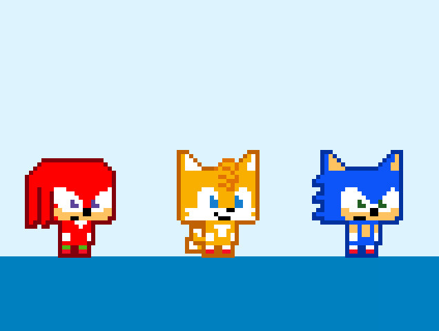 Sonic Pico Park byr på fartsfylt co-op-action med 8-biters grafikk