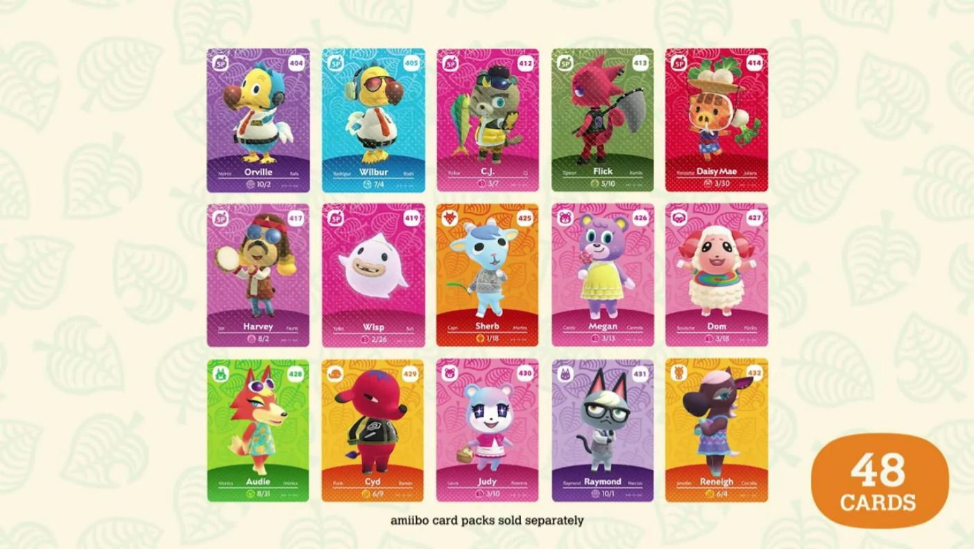 Animal Crossing Series 5 amiibokort lanseres i november Animal