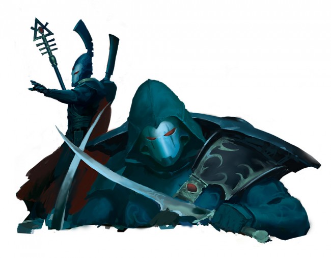 Warhammer ser ut til å tease noen nye Aeldari Corsair-modeller