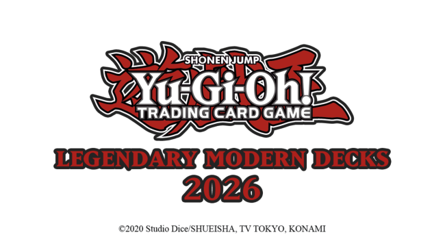 Yu-Gi-Oh! TCG lar deg bli turneringsklar raskere enn noensinne med nye Legendary Modern-kortstokker
