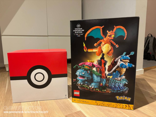 Lego Venusaur, Charizard og Blastoise