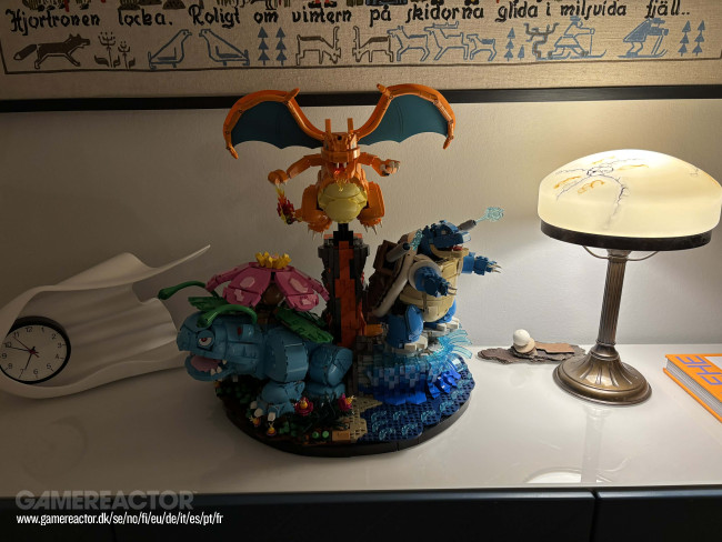 Lego Venusaur, Charizard og Blastoise