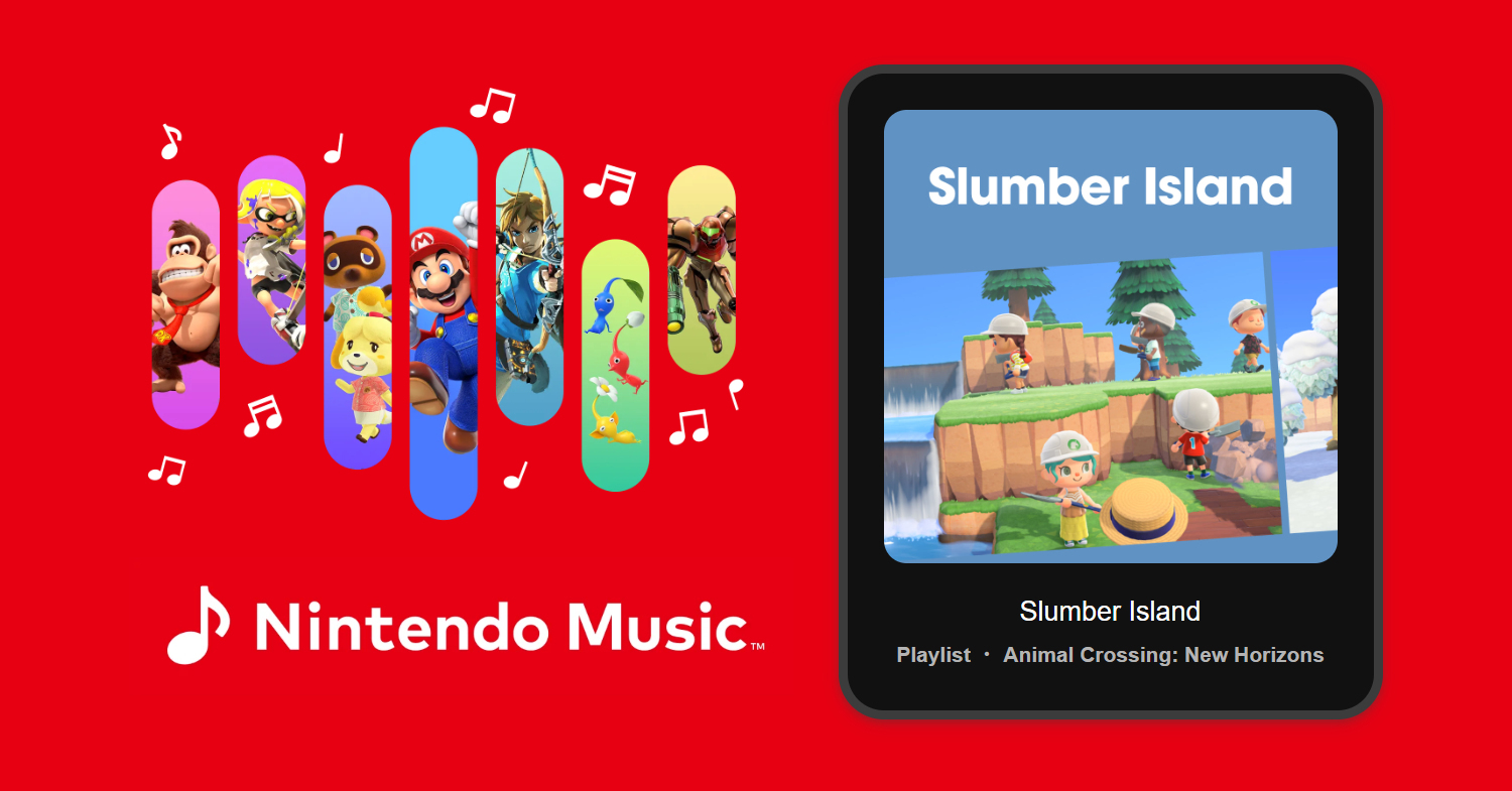 Flere Animal Crossing: New Horizons -lydspor lagt til i Nintendo Music