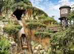 Sjokkerende video viser en 13 &aring;r gammel gutt som faller ned fossen p&aring; en attraksjon i Disneyland