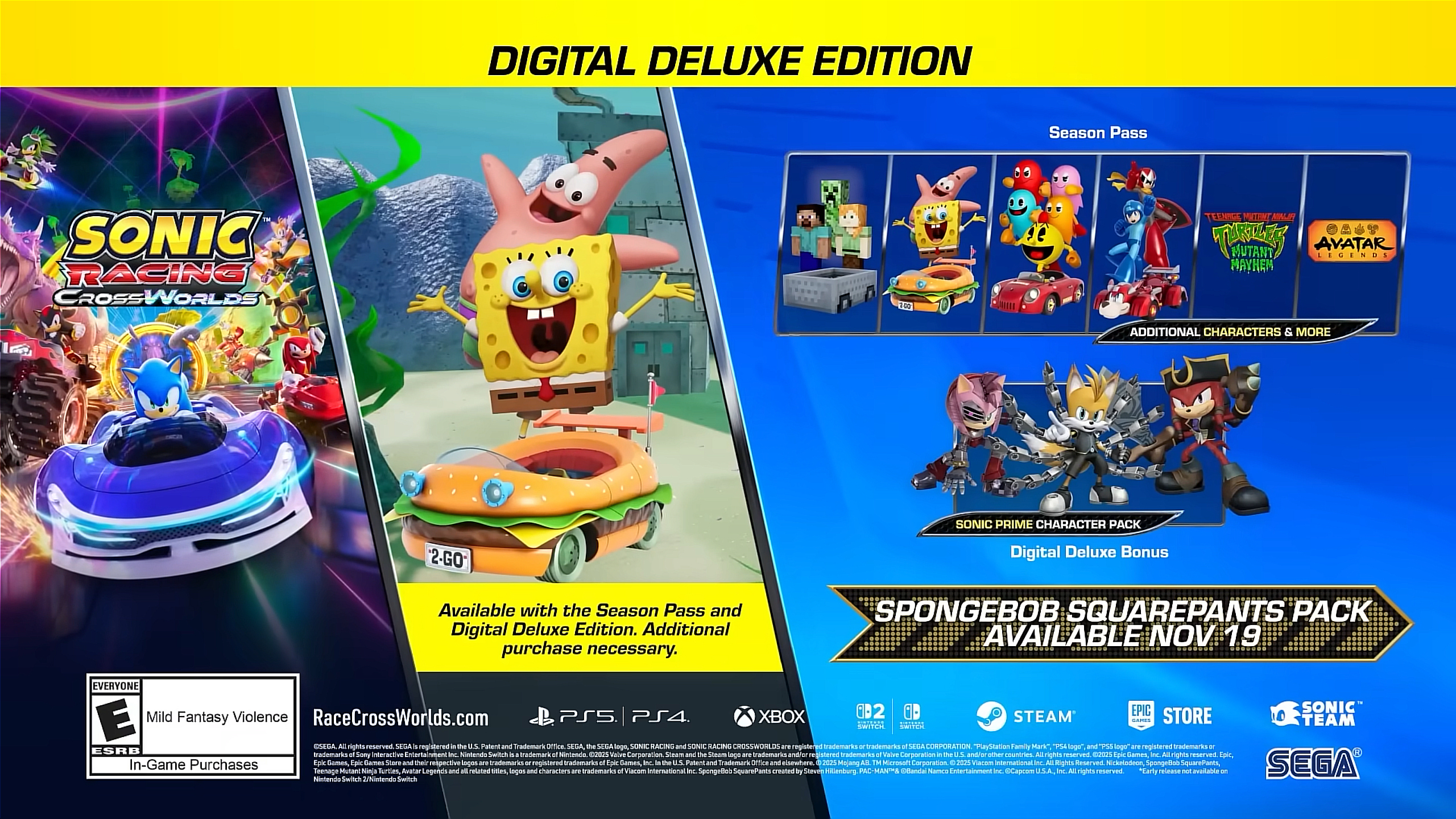 SpongeBob Joins Sonic Racing: Crossworlds Next Week - News Directory 3