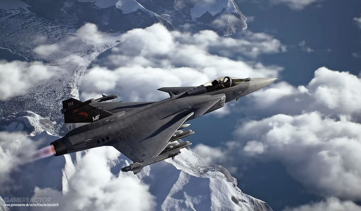 Ta en titt på den fantastiske grafikken i Ace Combat 8: Wings of Theve