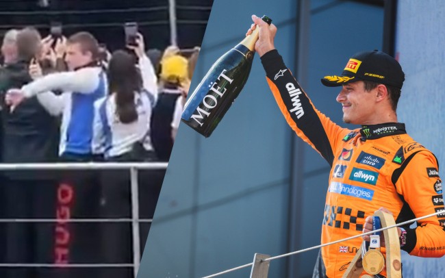 Racing Bulls beklager videoen som viser en ansatt som buet på Lando Norris