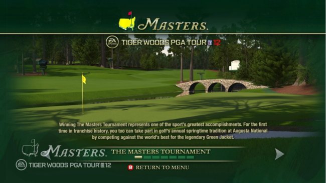 Tiger Woods PGA Tour 12: The Masters