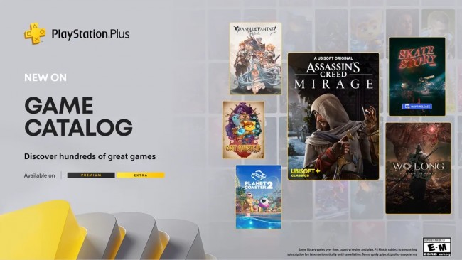 Assassin's Creed Mirage, Wo Long: Fallen Dynasty, Granblue Fantasy: Relink og flere kommer på PS Plus i desember