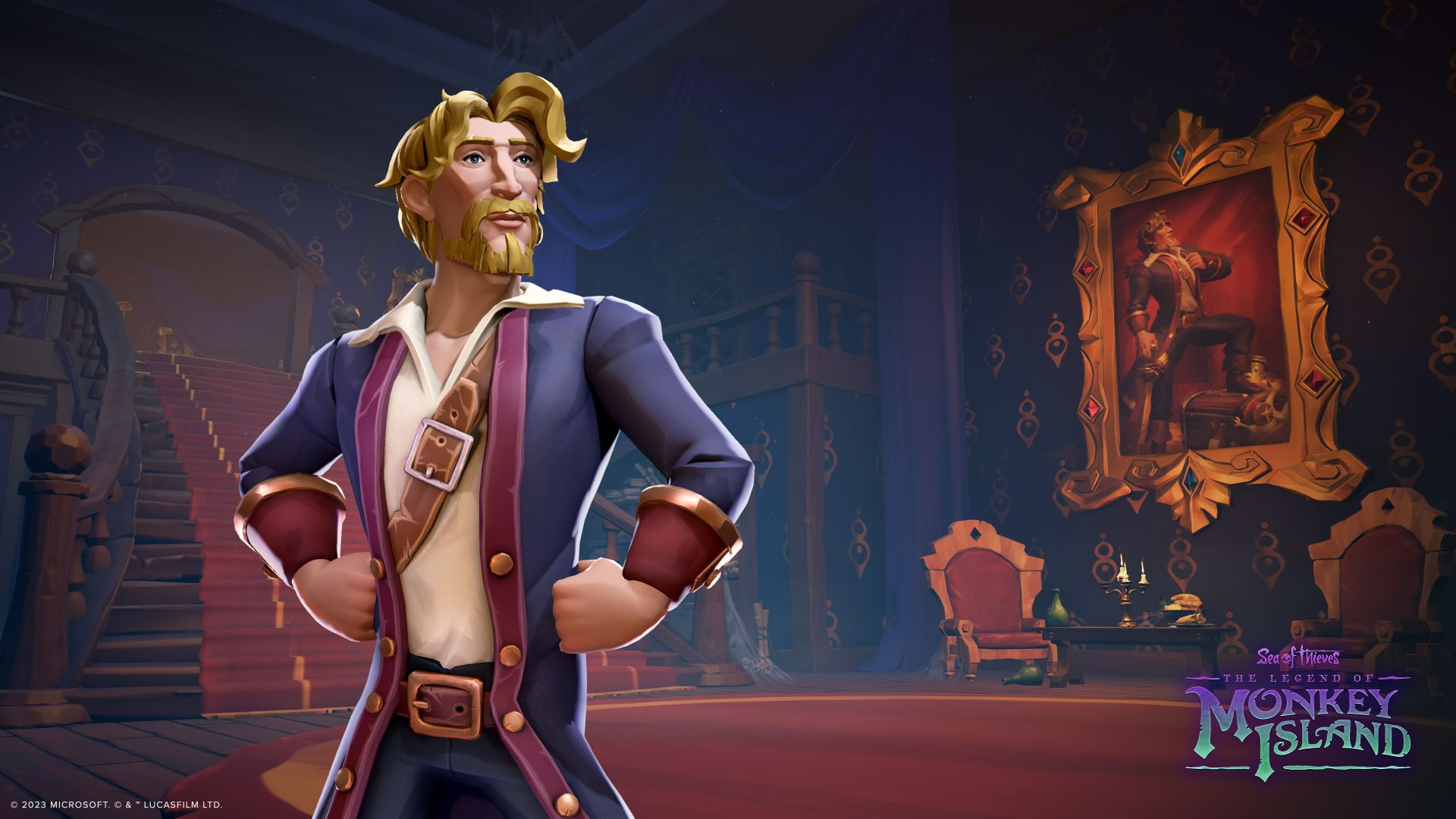 Fai un giro su Sea of ​​​​Thieves: Legend of Monkey Island