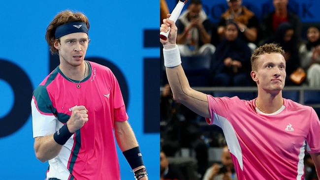 Toppseedede Alcaraz og De Miñaur slått ut av Lehečka og Rublev i Doha Open