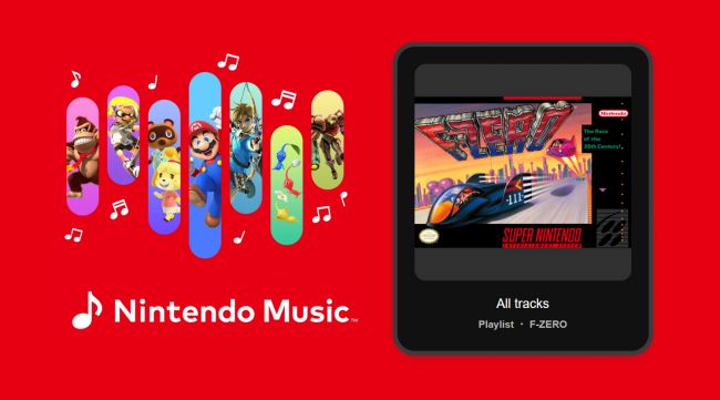 Flere F-Zero-lydspor lagt til i Nintendo Music