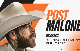 Post Malone åpner og headliner Esports World Cup