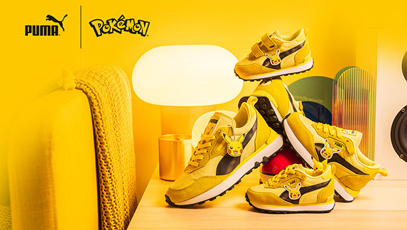Pokémon stiller opp nye Pikachu Puma-trenere for å feire 30-årsjubileet