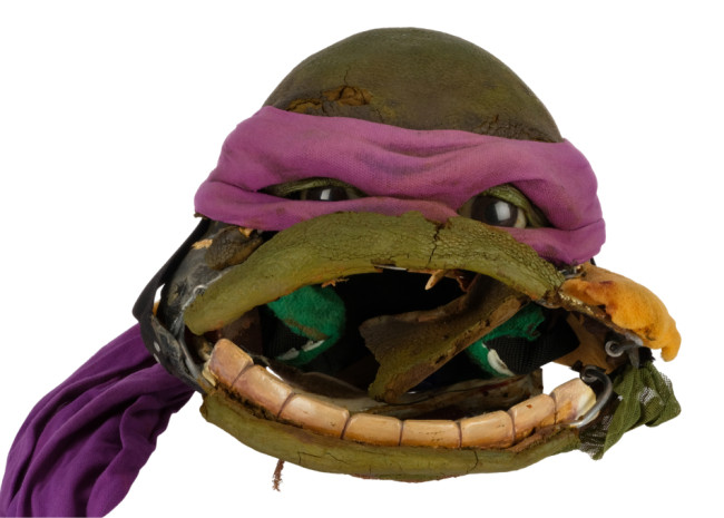 En skremmende Donatello-maske fra «Teenage Mutant Ninja Turtles III» selges for vanvittige summer