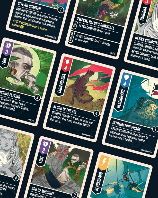 Vi har spilt brettspill med sjørøvere, guder og monstre i Unmatched: Battle of Legends - Volume Three