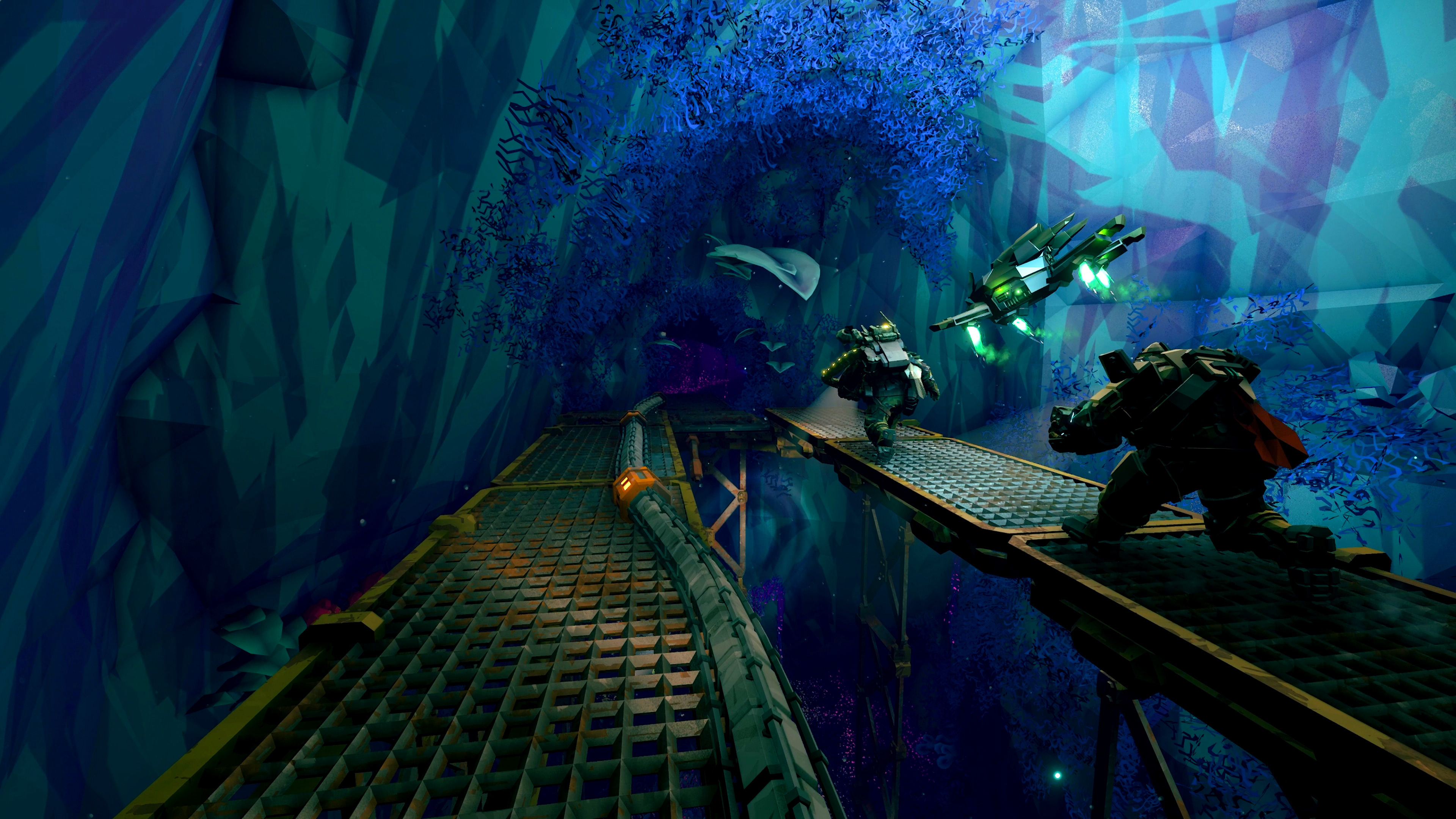 Du trenger ikke å kjenne Deep Rock Galactic i det hele tatt for å spille Rogue Core