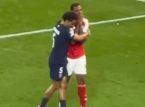 Marquinhos forklarer hva han sa til Gabriel Magalh&atilde;es, som bommet p&aring; det siste straffesparket i finalen mellom PSG og Arsenal