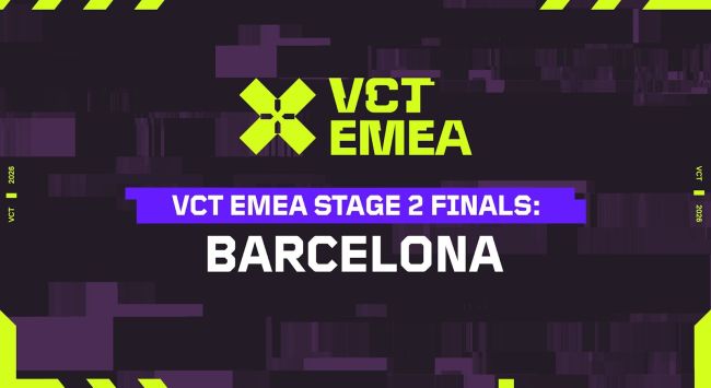 Valorant Champions Tour EMEA etappe 2-finalen arrangeres i Barcelona