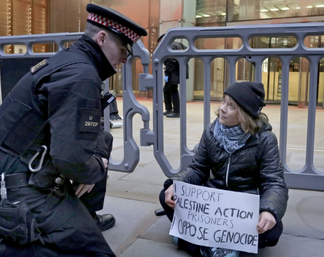 Greta Thunberg løslatt mot kausjon etter å ha blitt arrestert under en pro-palestinsk demonstrasjon i London
