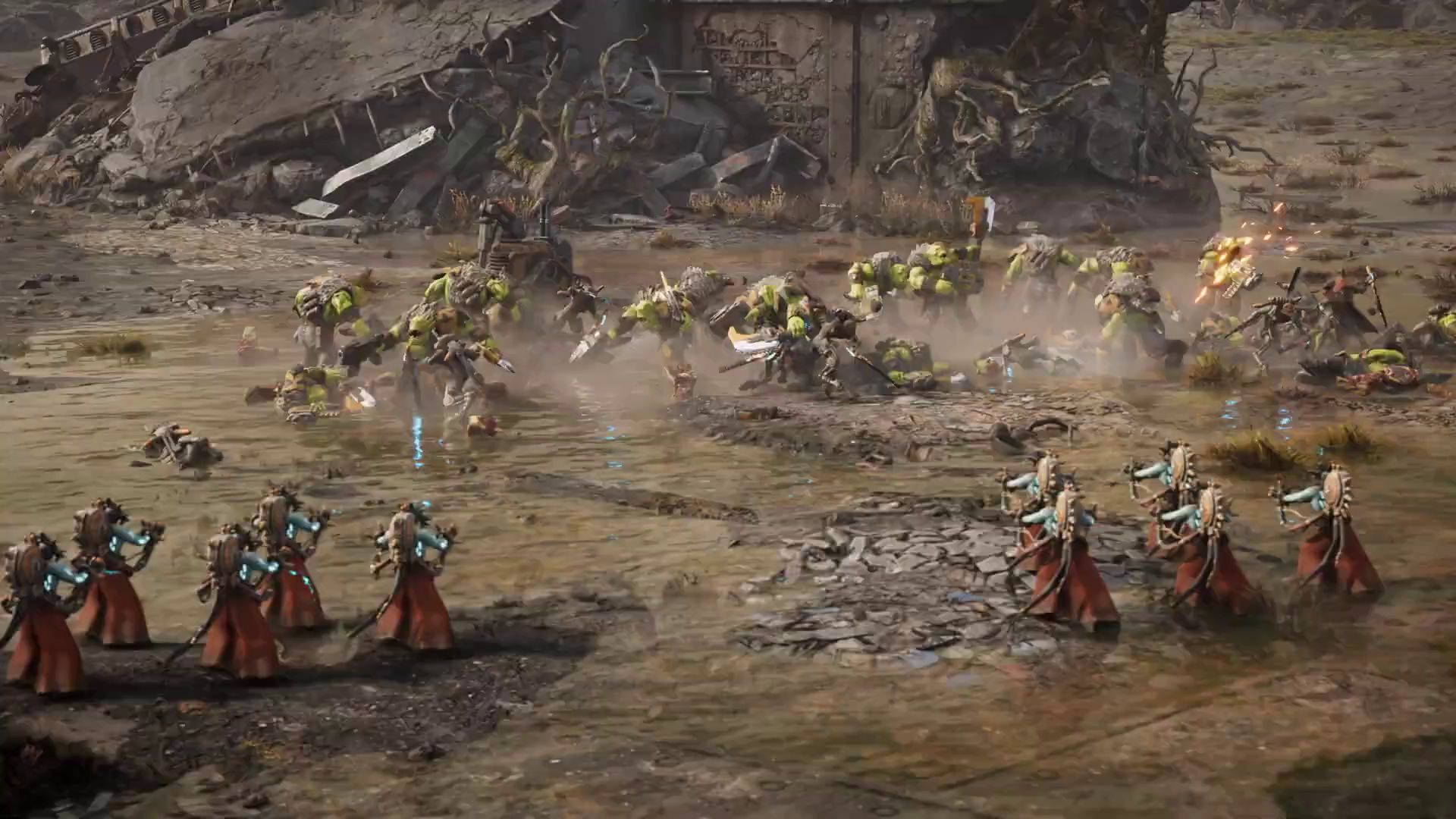 Warhammer 40,000: Dawn of War IV Fraksjonene spiller dam mens Ad Mech spiller sjakk i ny trailer