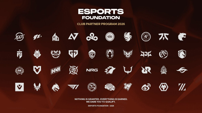 Esports Foundation avslører sine 40 Club Partnerorganisasjoner for 2026