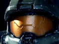 Master Chief rir på en skorpion inni Xbox One X