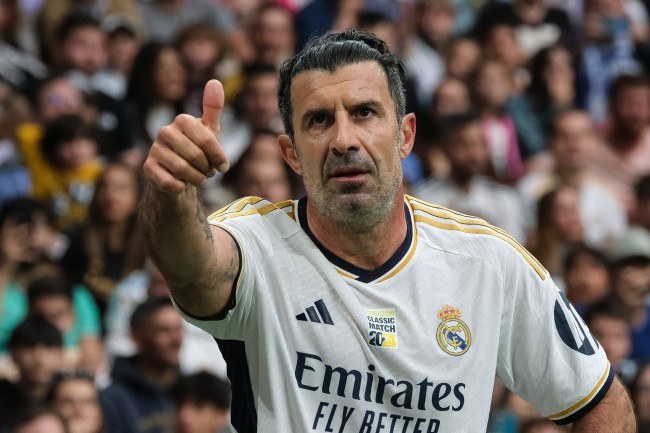 Forargelse i Barcelona når Luís Figo skal se Barça-PSG fra tribunen som VIP