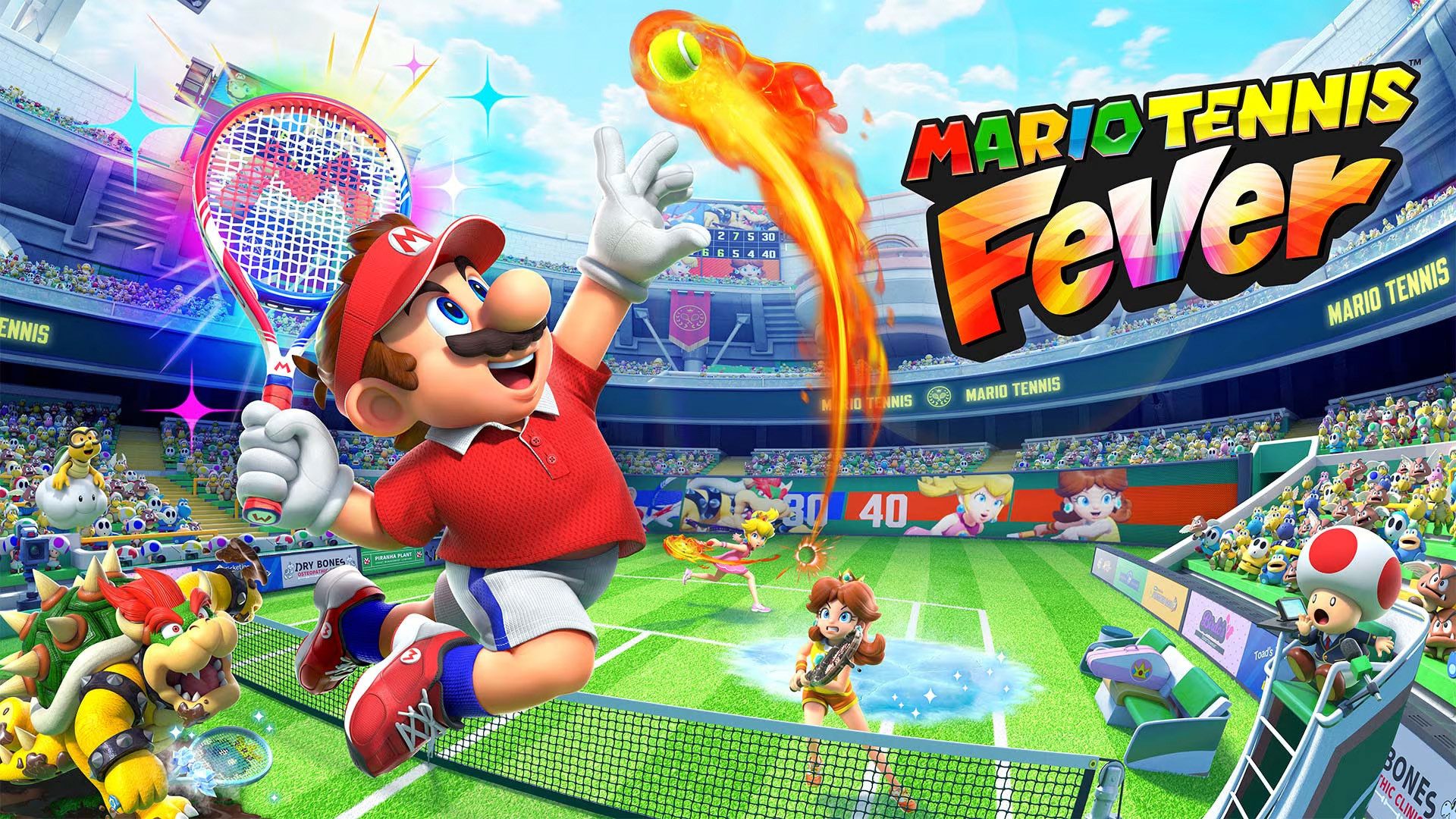 Mario Tennis Fever får en større oppdatering