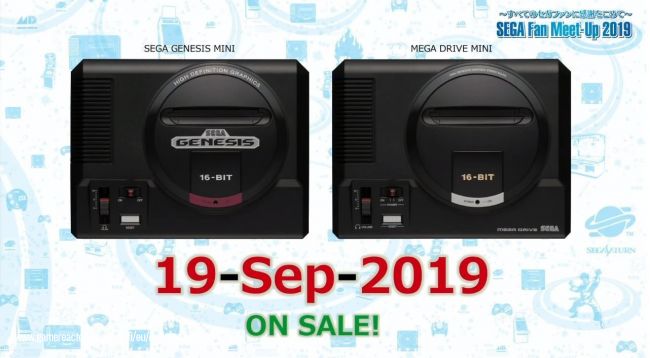 Sega Mega Drive Mini kommer i september