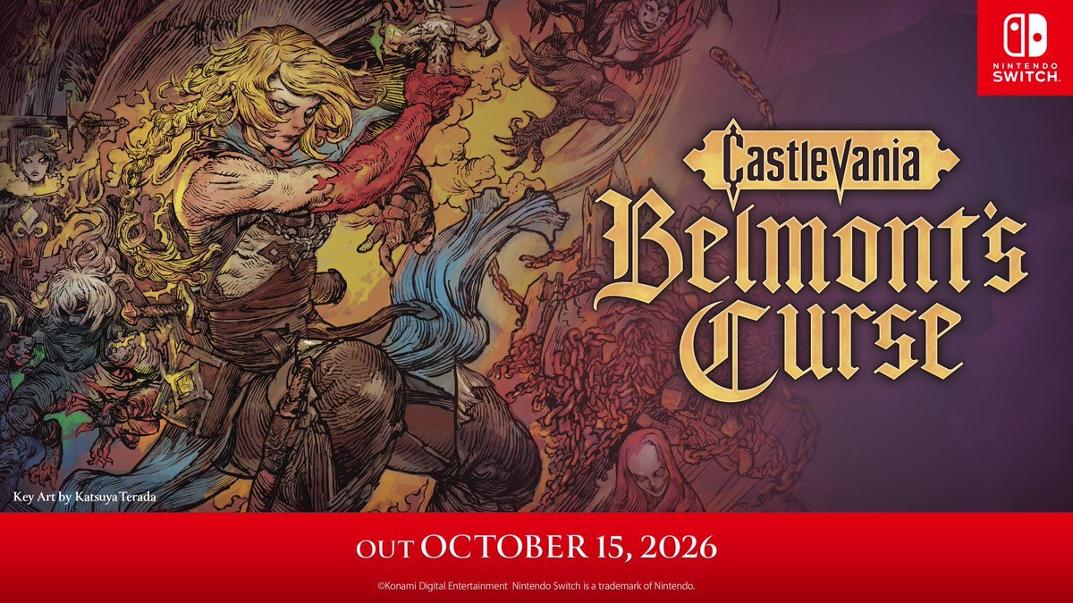 Castlevania: Belmont's Curse lanseres på Nintendo Switch samtidig som på andre plattformer