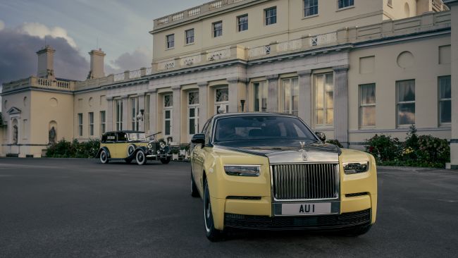 Rolls-Royce markerer 60 år med Goldfinger med spesialutgave av Phantom Extended
