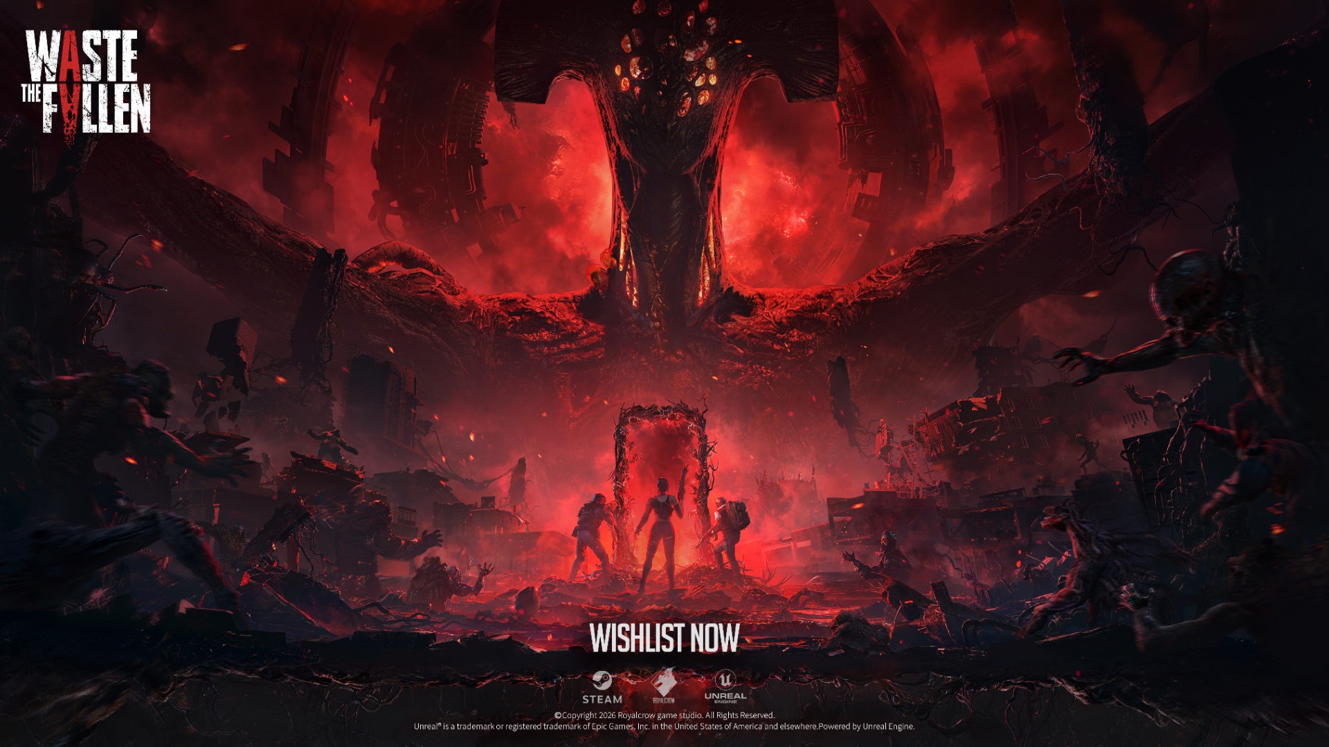 Waste the Fallen» er et redningsskytespill som utspiller seg i en oversvømmet verden i Lovecraft-stil