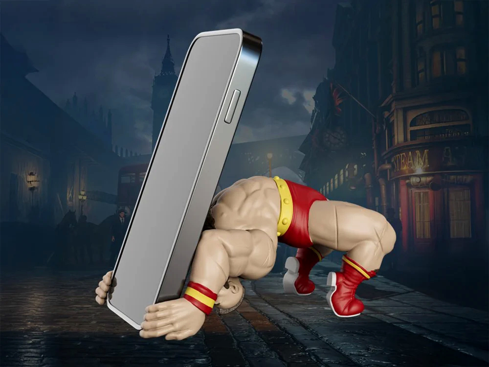 Zangief gjør sin debut som mobilholder, og fans av « Street Fighter vil elske den