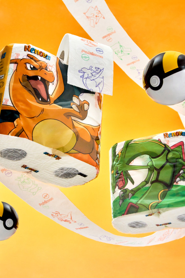 Pokémon blir toalettpapir i et nytt bisart Nintendo-produkt