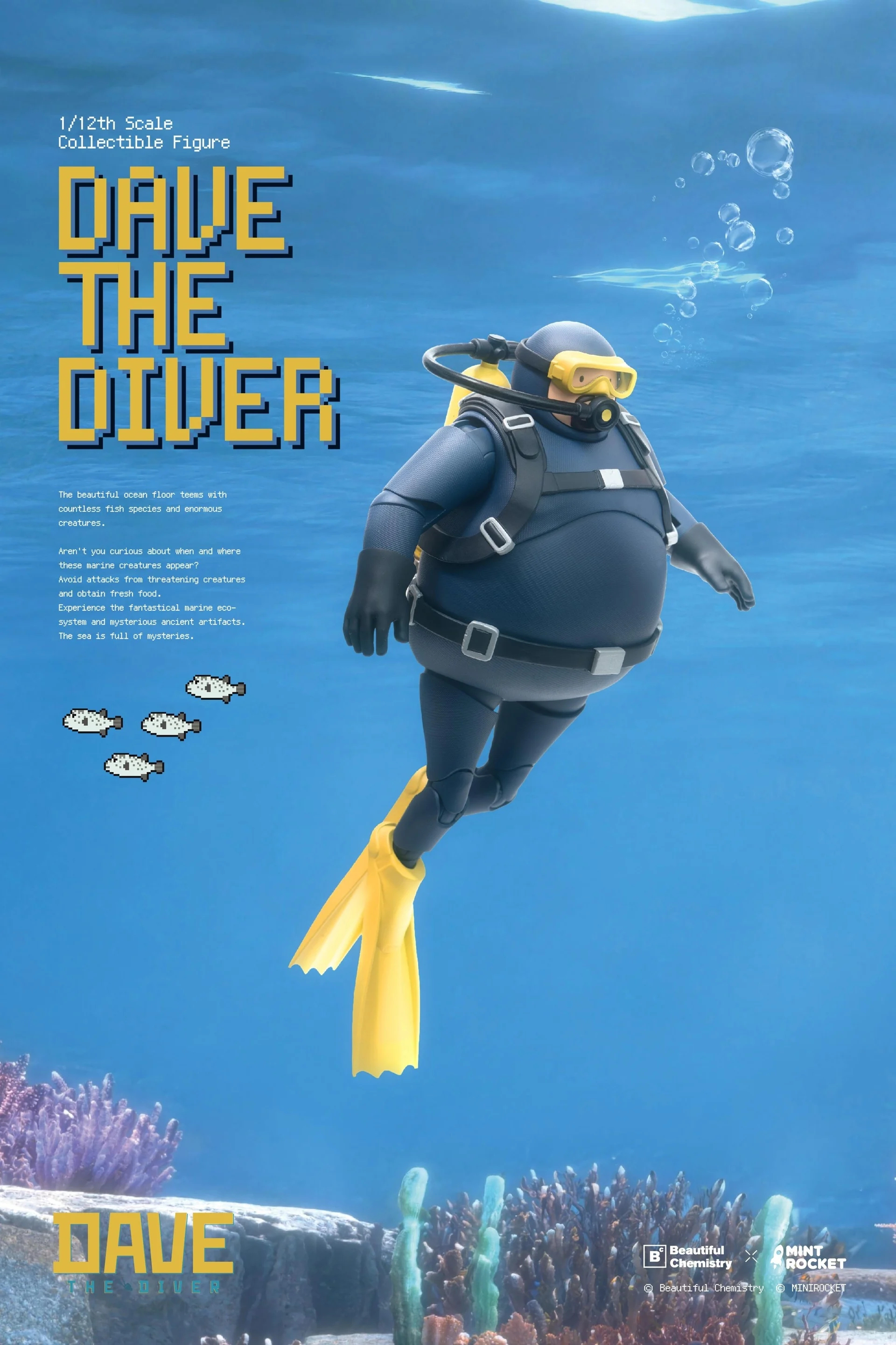 Dave the Diver får en actionfigur med alle funksjoner
