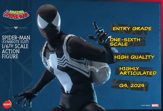 Hot Toys avduker ny Spider-Man-figur med symbiot