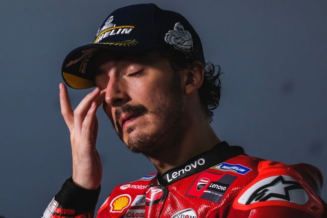 Francesco Bagnaia faller fra MotoGP topp 3: "Jeg lovte meg selv at jeg ikke skulle avslutte løpet bakerst i feltet"