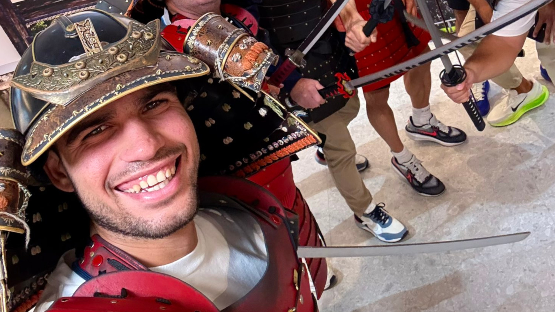 Alcaraz går inn i sin "samurai-æra" og møter japanske fans i Tokyo