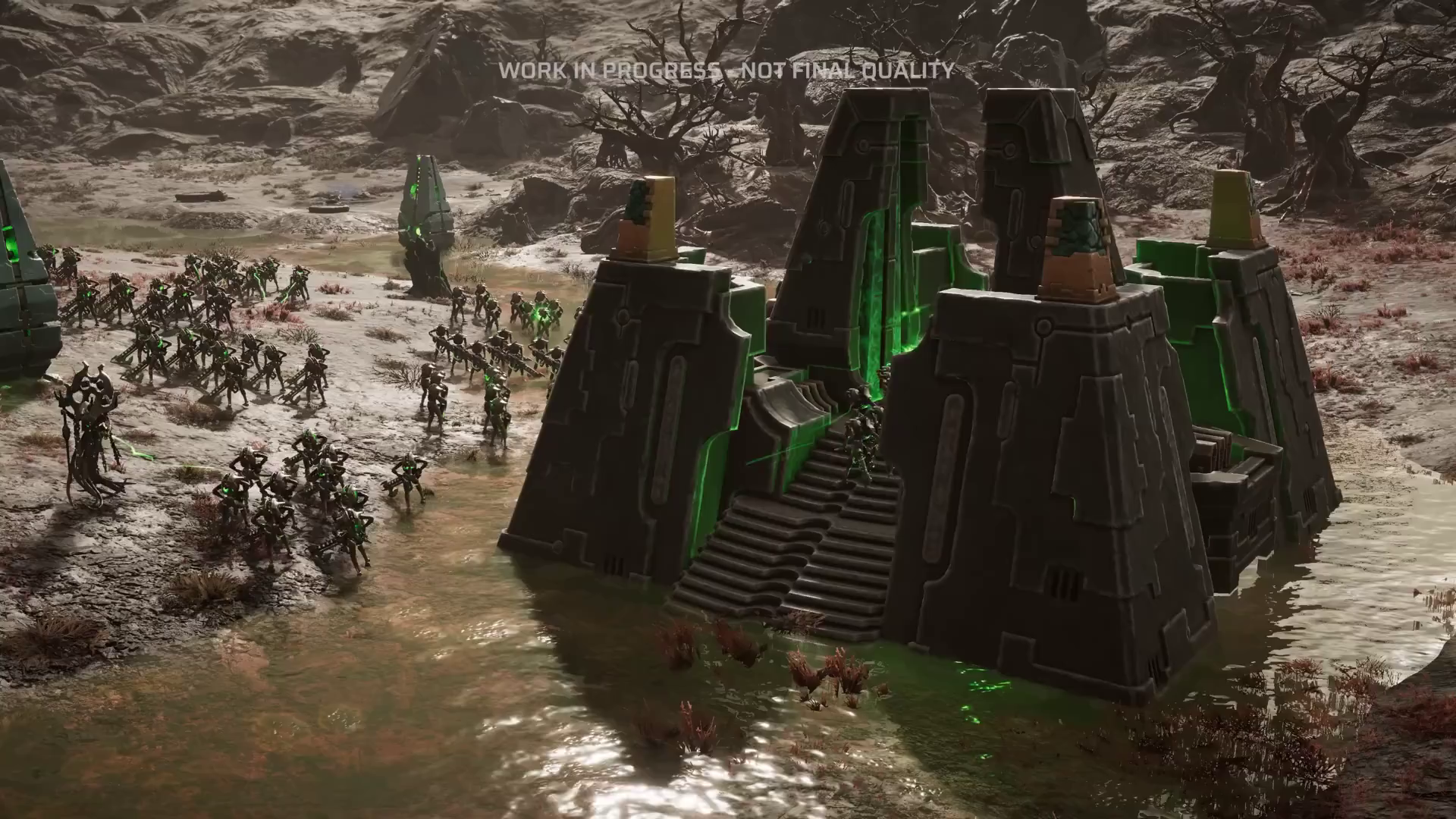 Necronene får en grundig gjennomgang av spillmekanikken i den tredje fraksjonstraileren for Warhammer 40,000: Dawn of War IV